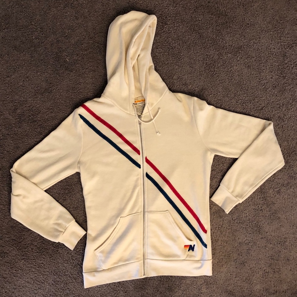 Aviator Nation vintage white Sweatshirt